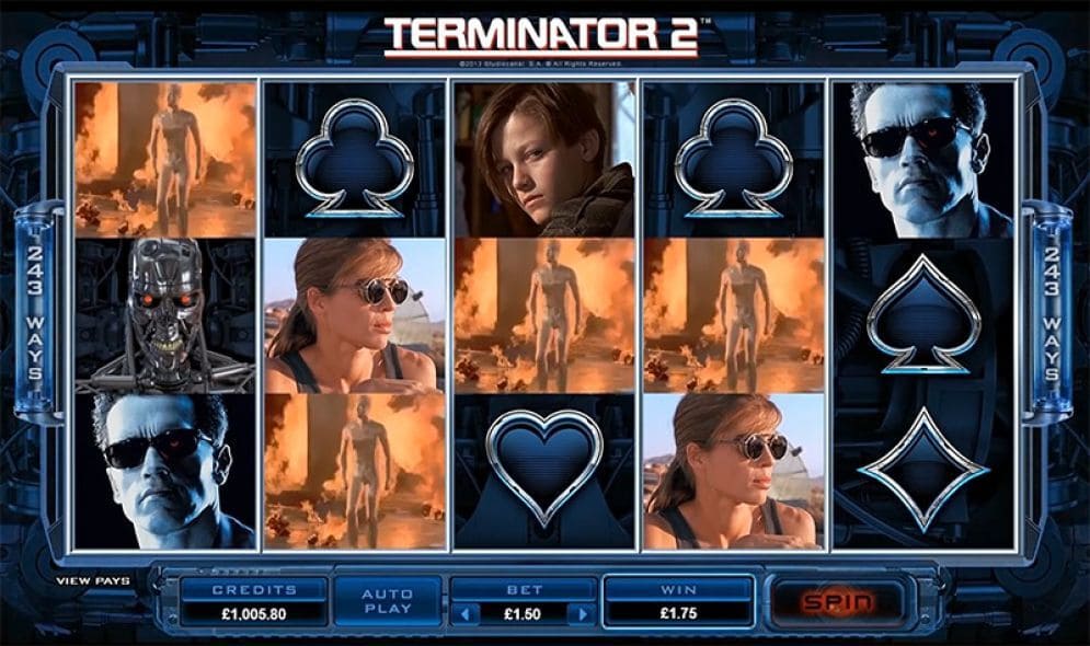 Terminator 2 online slot